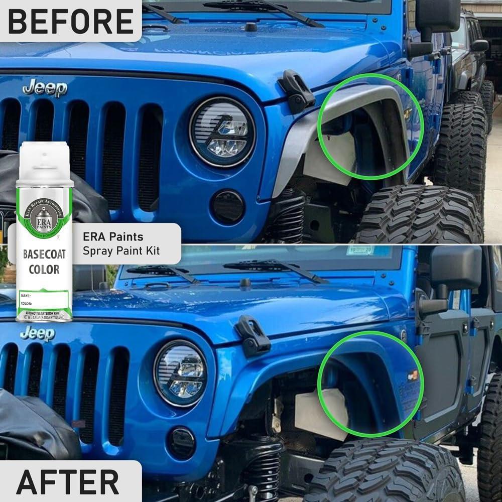 Pintura Automotriz Spray ERA H5Q Verde Jazmín Metálico 354ml