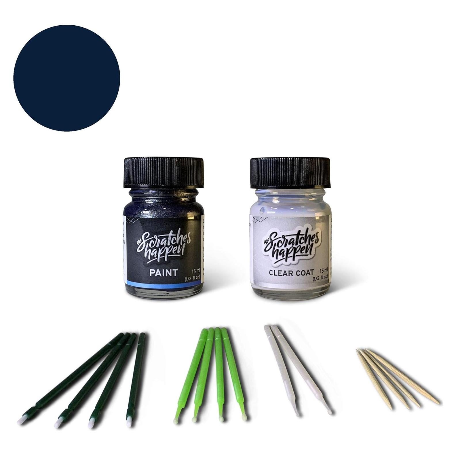 Kit de pintura de retoque ScratchesHappen - Azul metálico marino 30ml