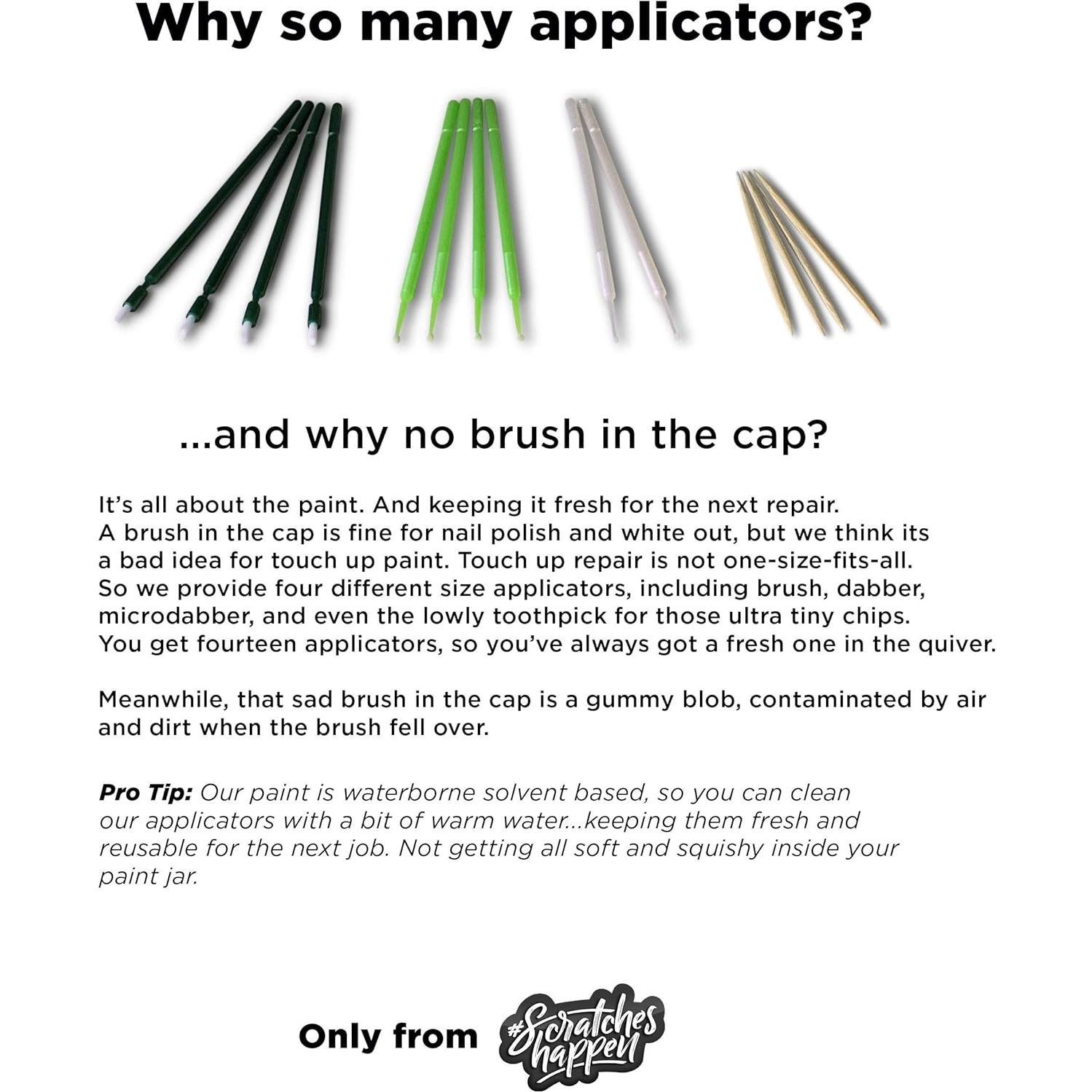 Kit de pintura de retoque ScratchesHappen - Azul metálico marino 30ml