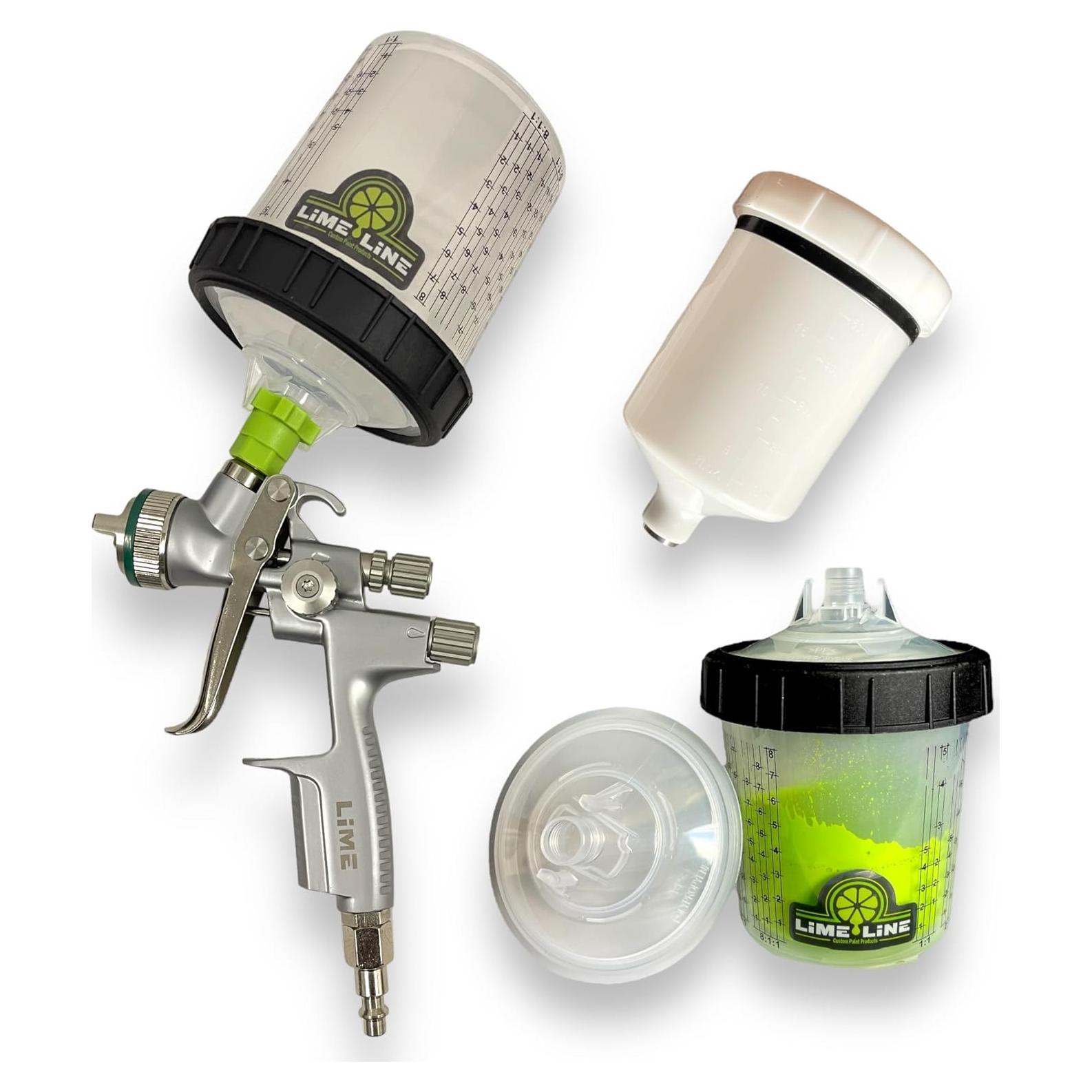 Pistola de pintura HVLP 1.3 LiME LiNE para automóviles