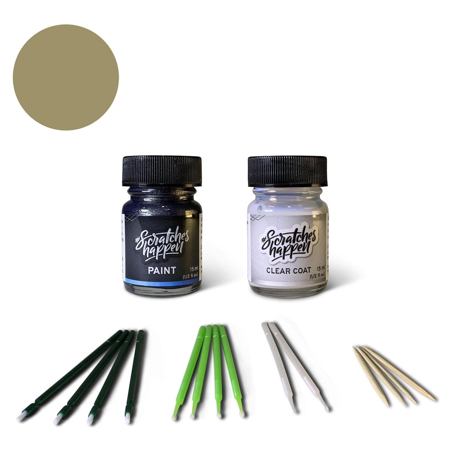 Kit de pintura de retoque ScratchesHappen Oro blanco 30ml