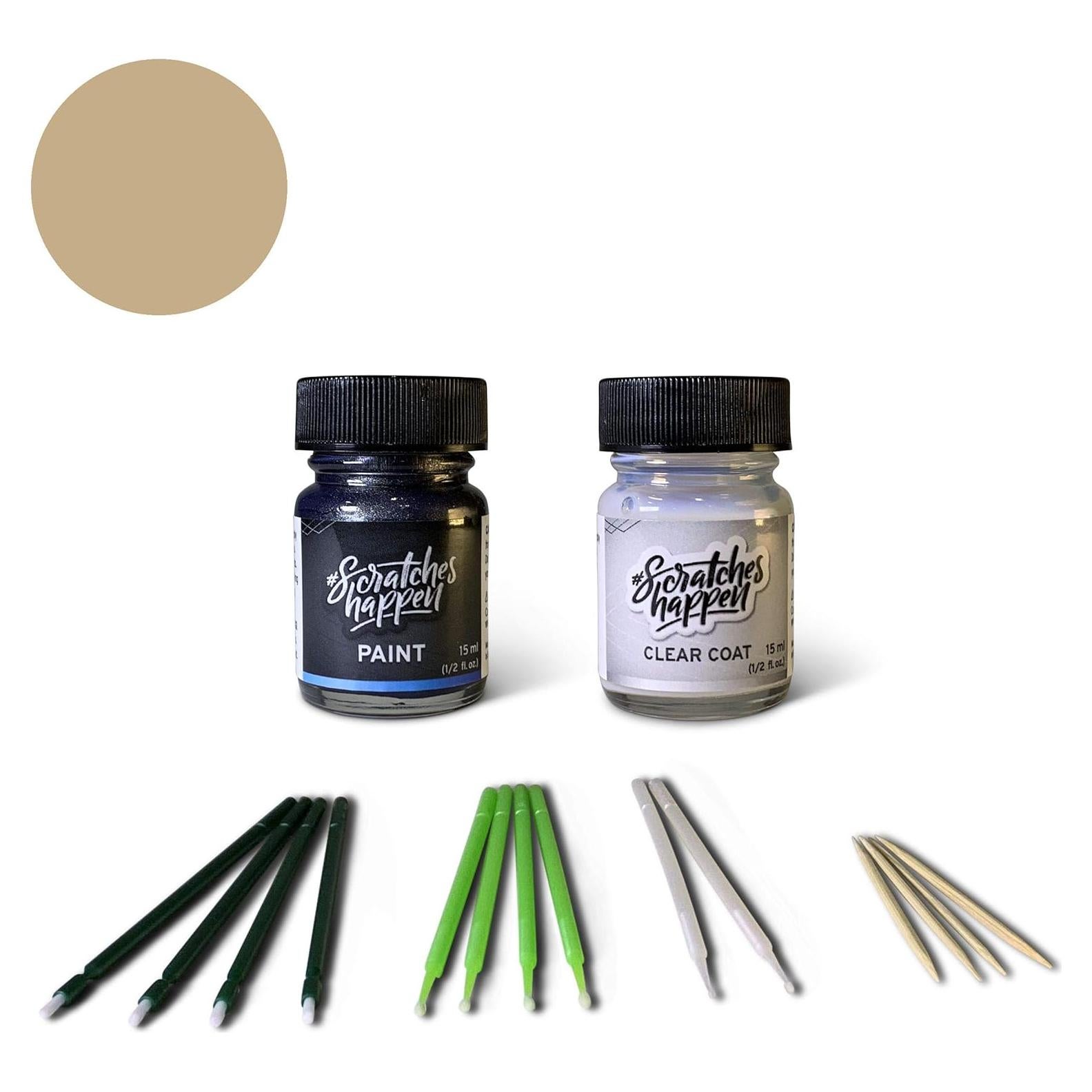 Kit de pintura de retoque ScratchesHappen Beige 30ml para Toyota