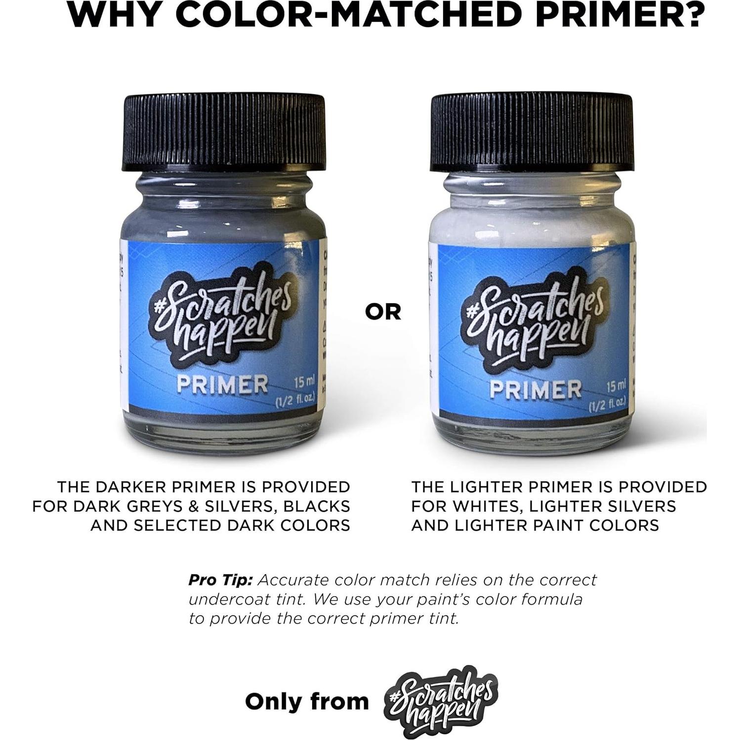 Kit de pintura de retoque ScratchesHappen - Negro metálico para Nissan