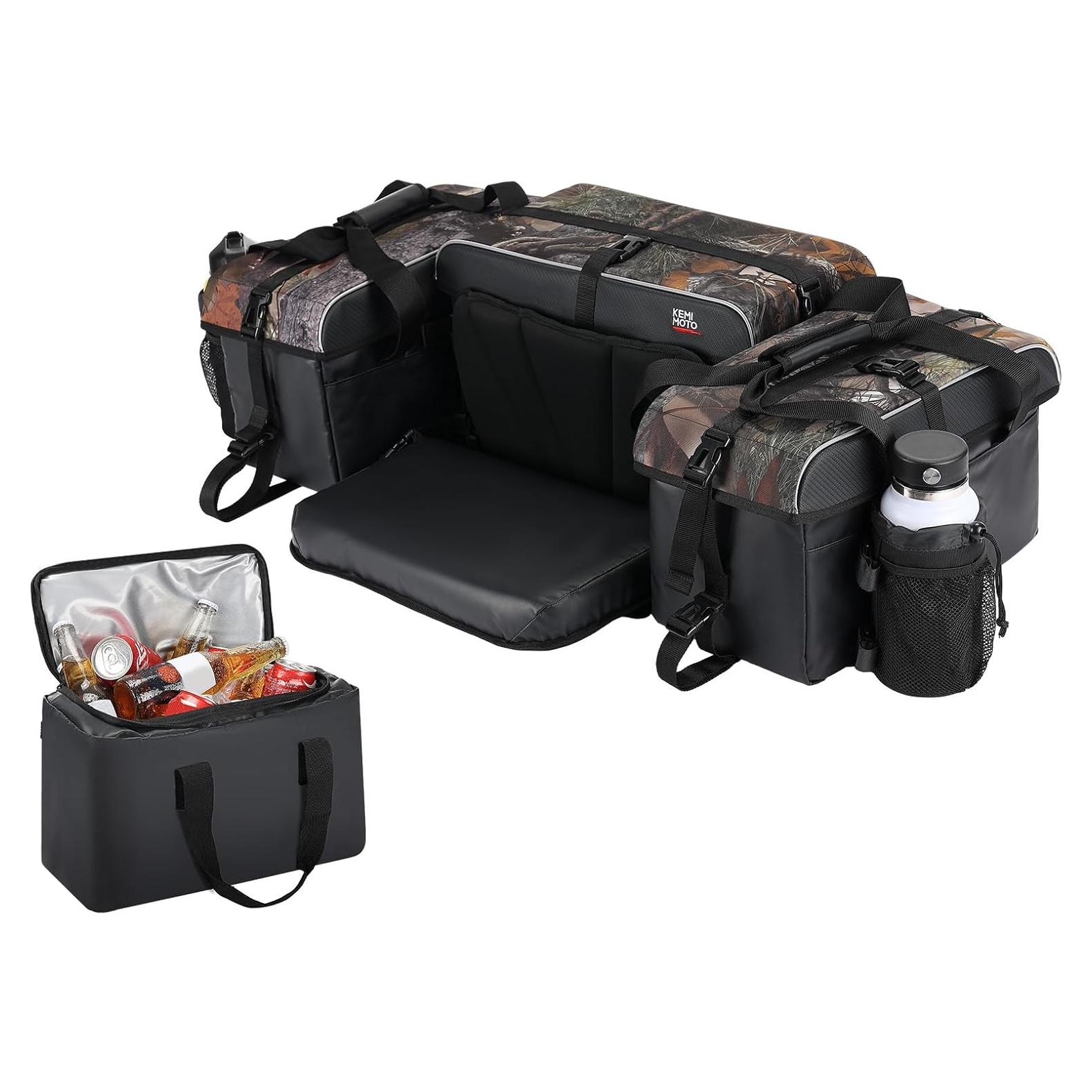 Bolsas de Almacenamiento KEMIMOTO 76L para ATV Camuflaje