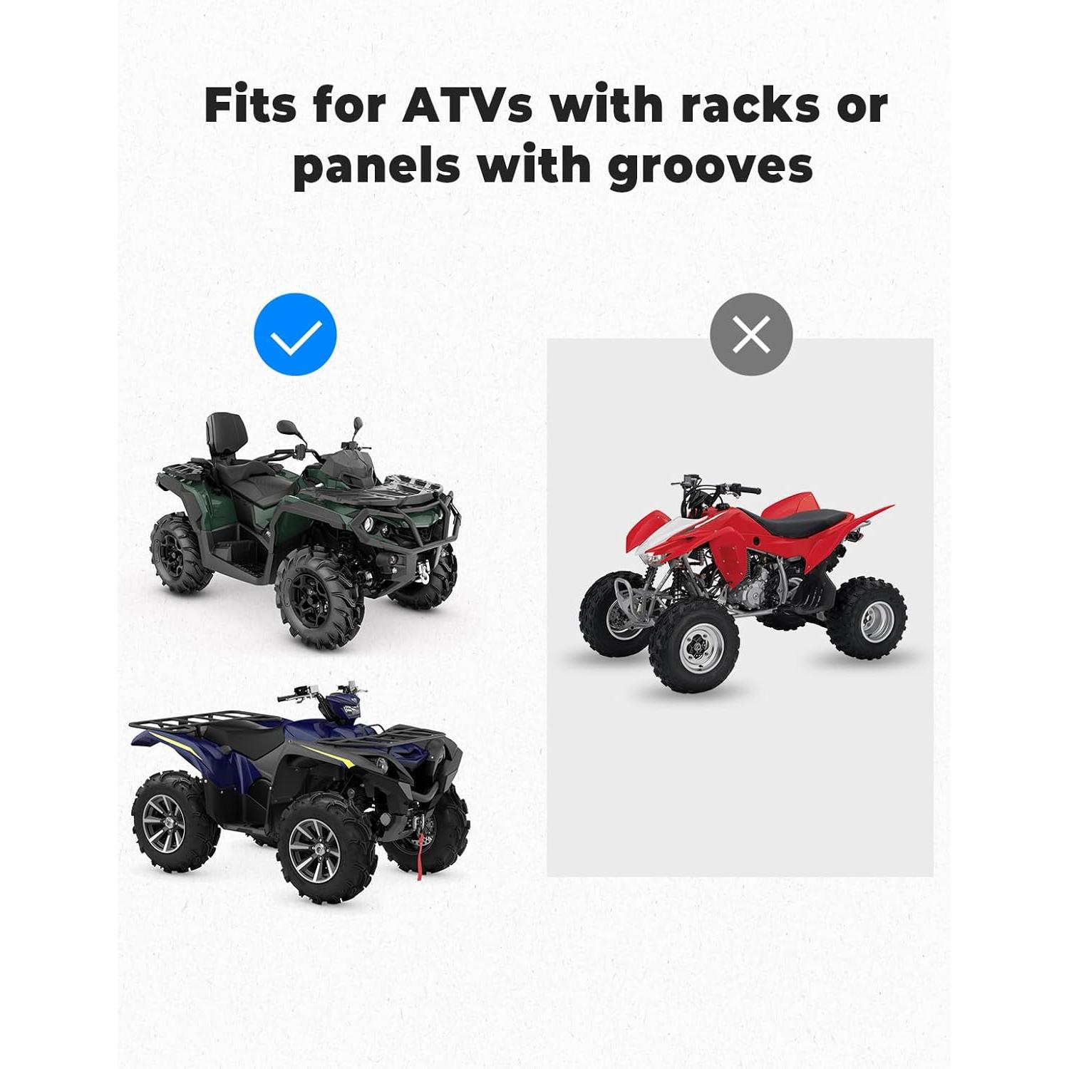 Bolsas de Almacenamiento KEMIMOTO 76L para ATV Camuflaje