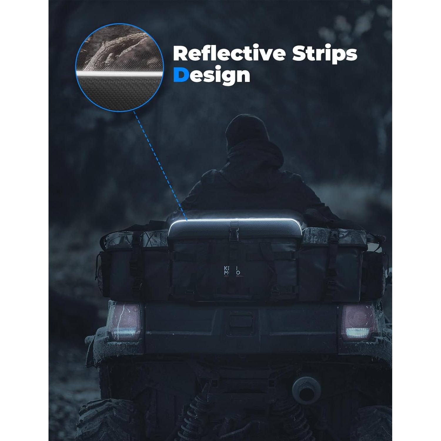 Bolsas de Almacenamiento KEMIMOTO 76L para ATV Camuflaje