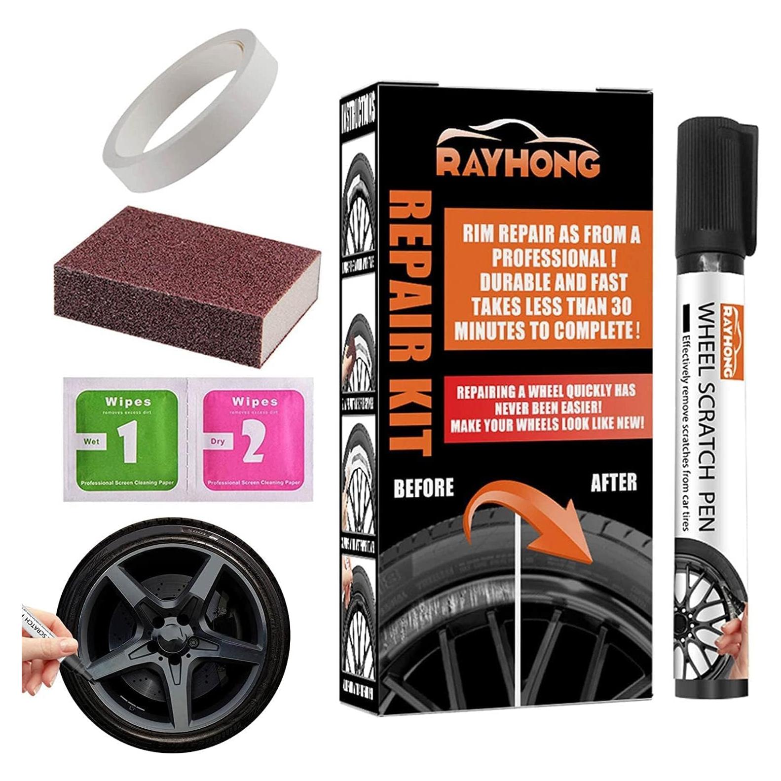 Kit de Reparación de Rines PodoNy - Pintura de Toque Rápido