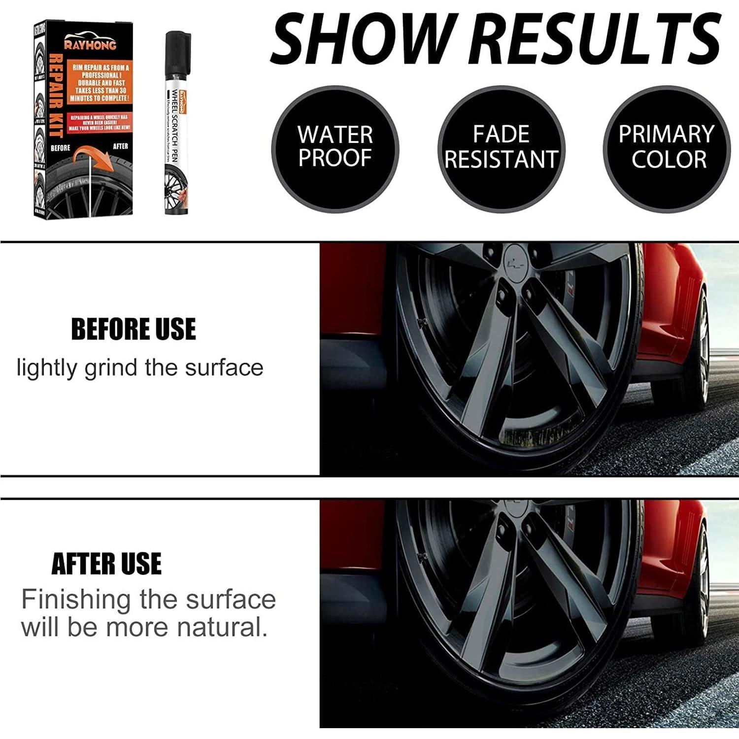 Kit de Reparación de Rines PodoNy - Pintura de Toque Rápido