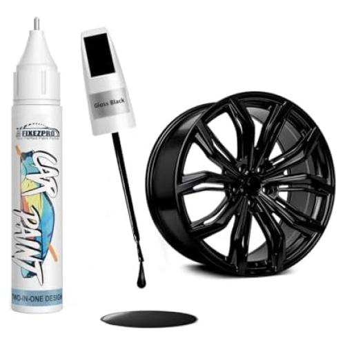 Pintura de Retoque para Llantas FIXEZPRO 12.1ml Negro Brillante