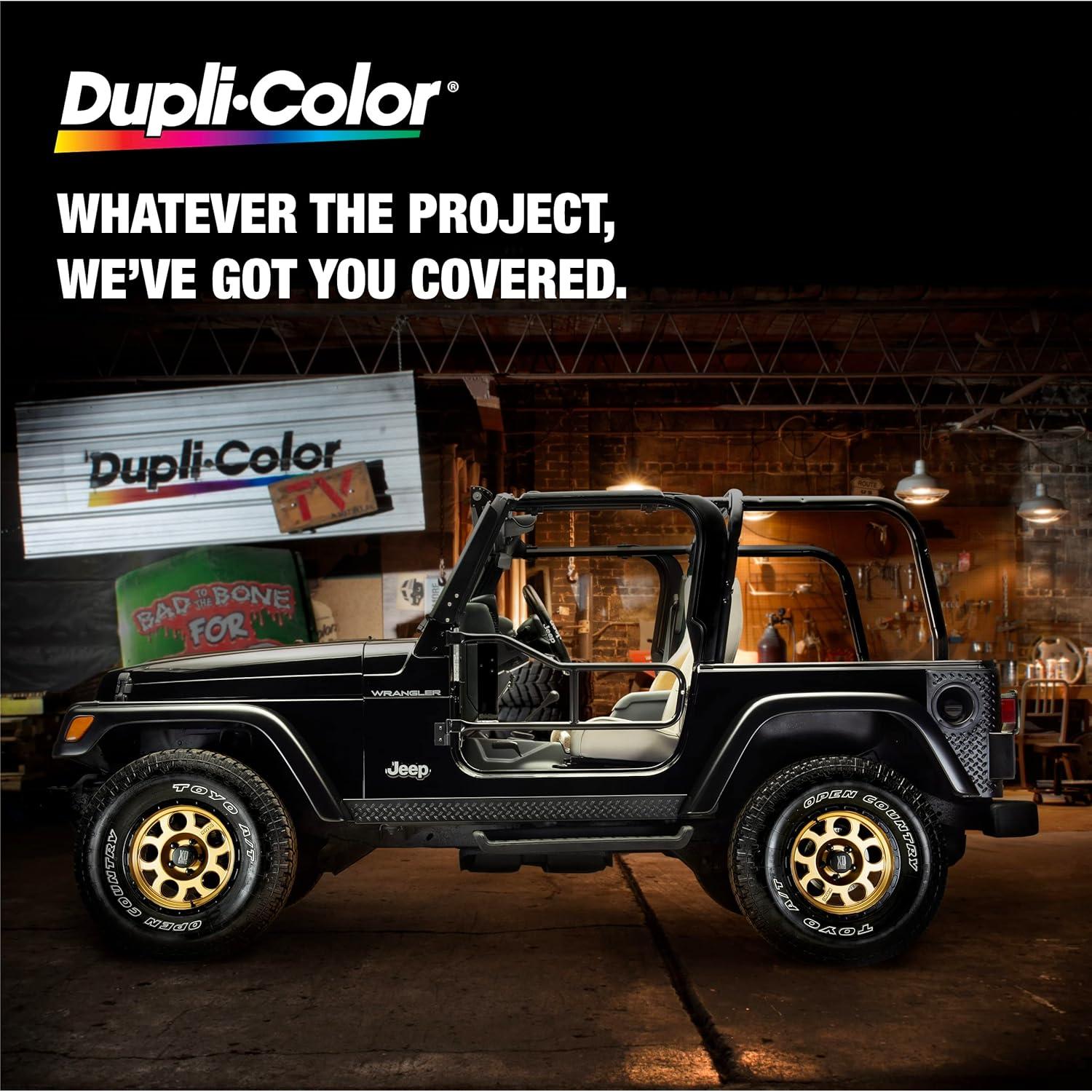 Pintura en Aerosol Dupli-Color HWP108 12 oz Negro Brillante