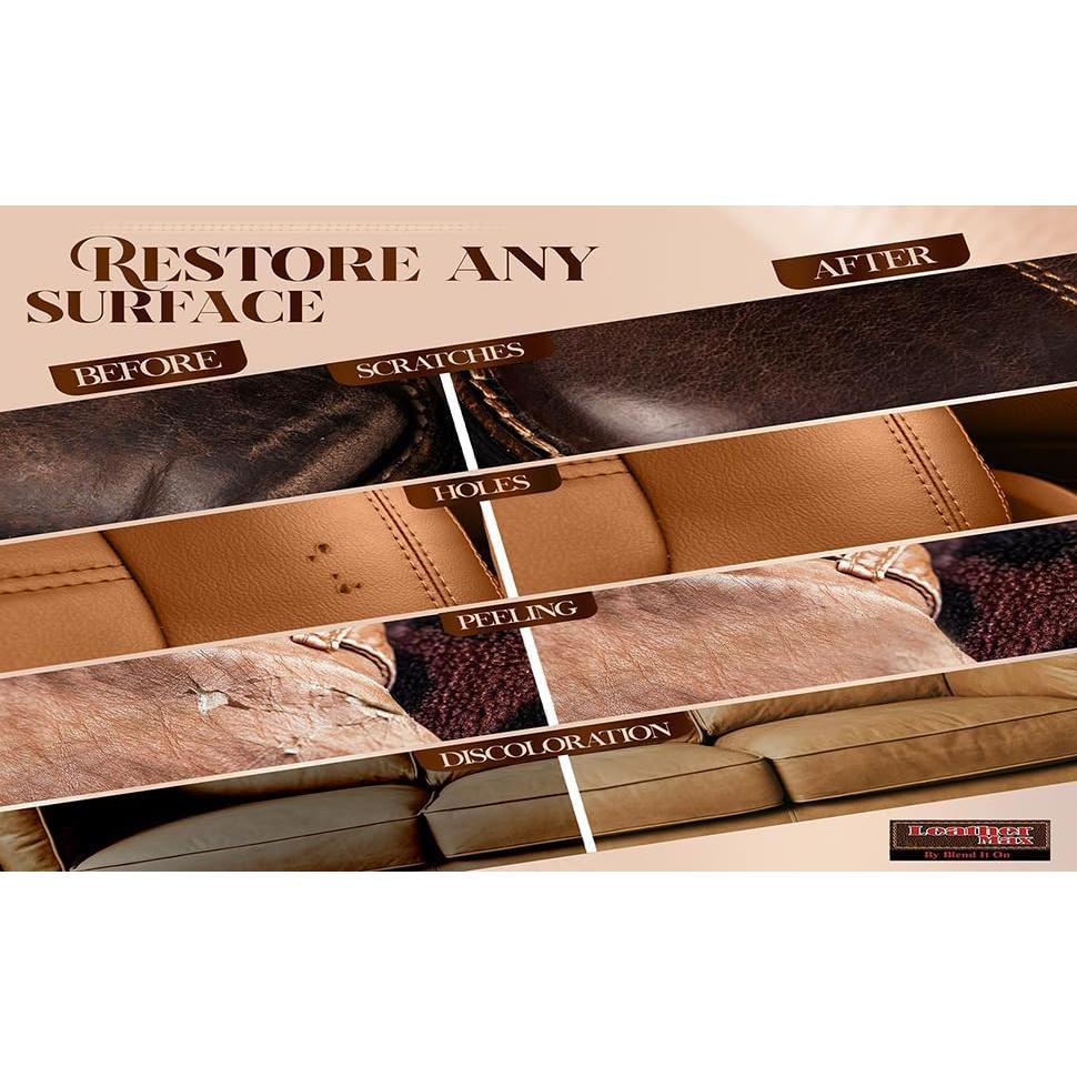 Kit de Reparación de Cuero Blend It On 3x6 Oz Beige