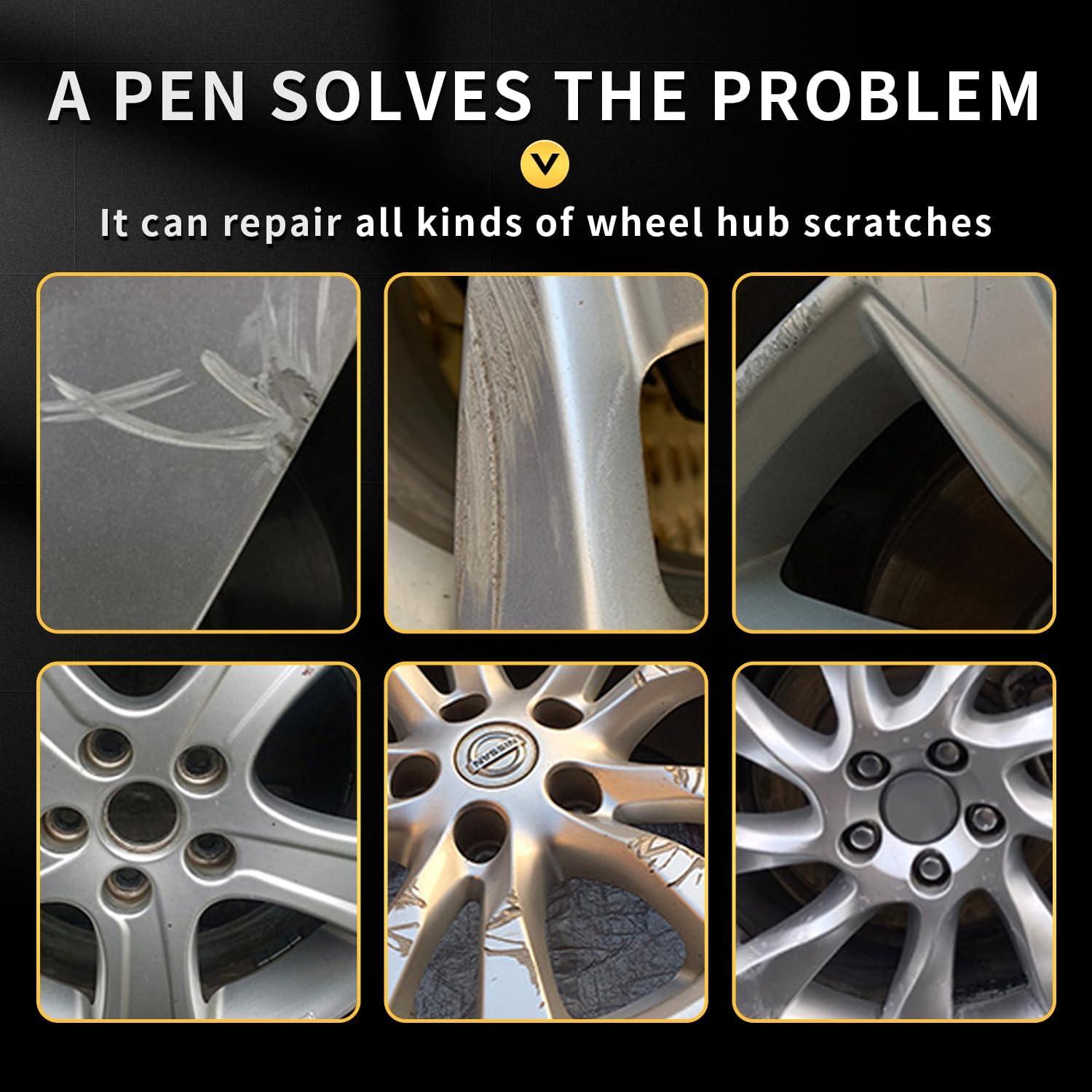 LIONBOW Pintura de Retoque para Ruedas - Plata Media 12ml