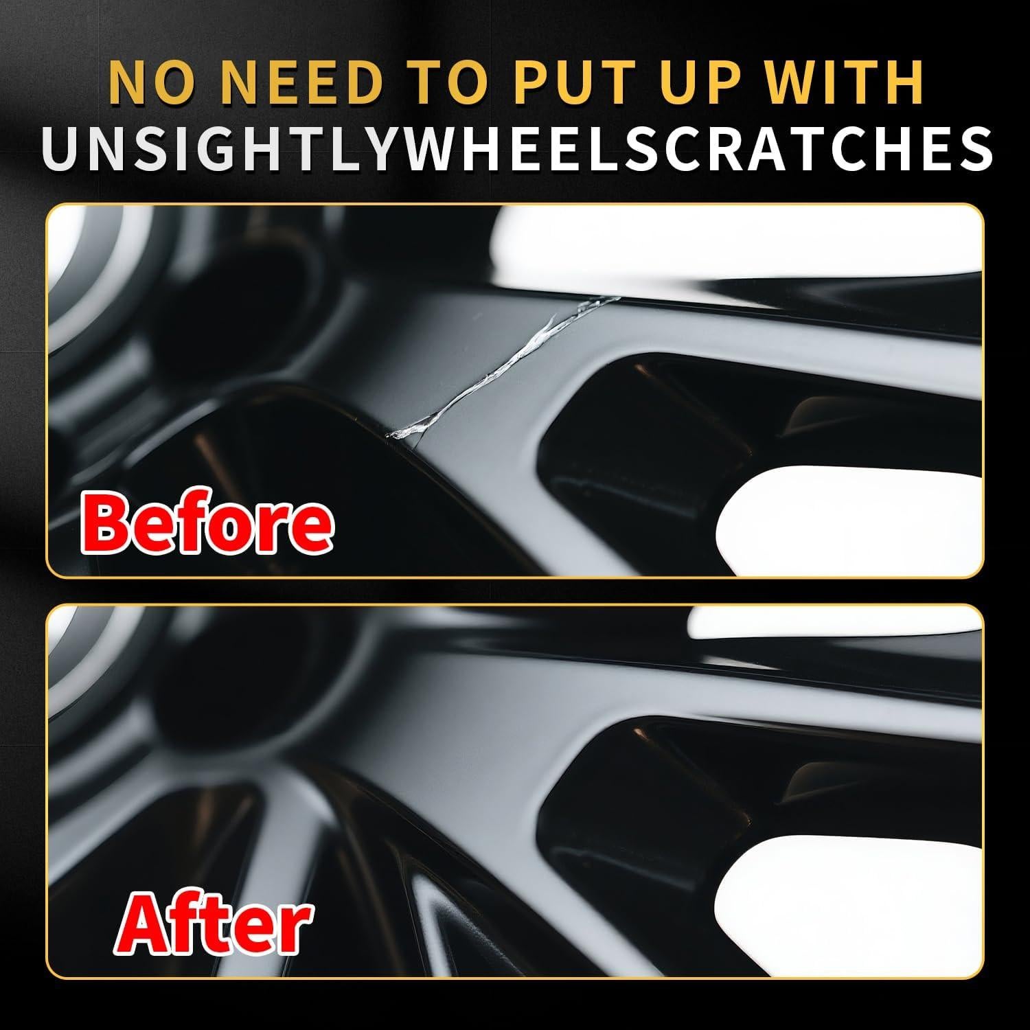 LIONBOW Pintura de Retoque para Ruedas - Plata Media 12ml