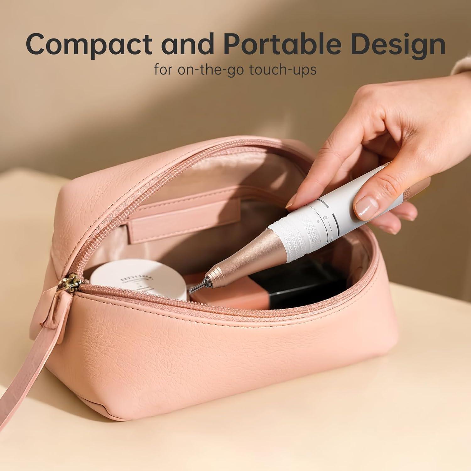 Taladro de Uñas Eléctrico CHRISTINE SHELLY 40000 RPM Inalámbrico