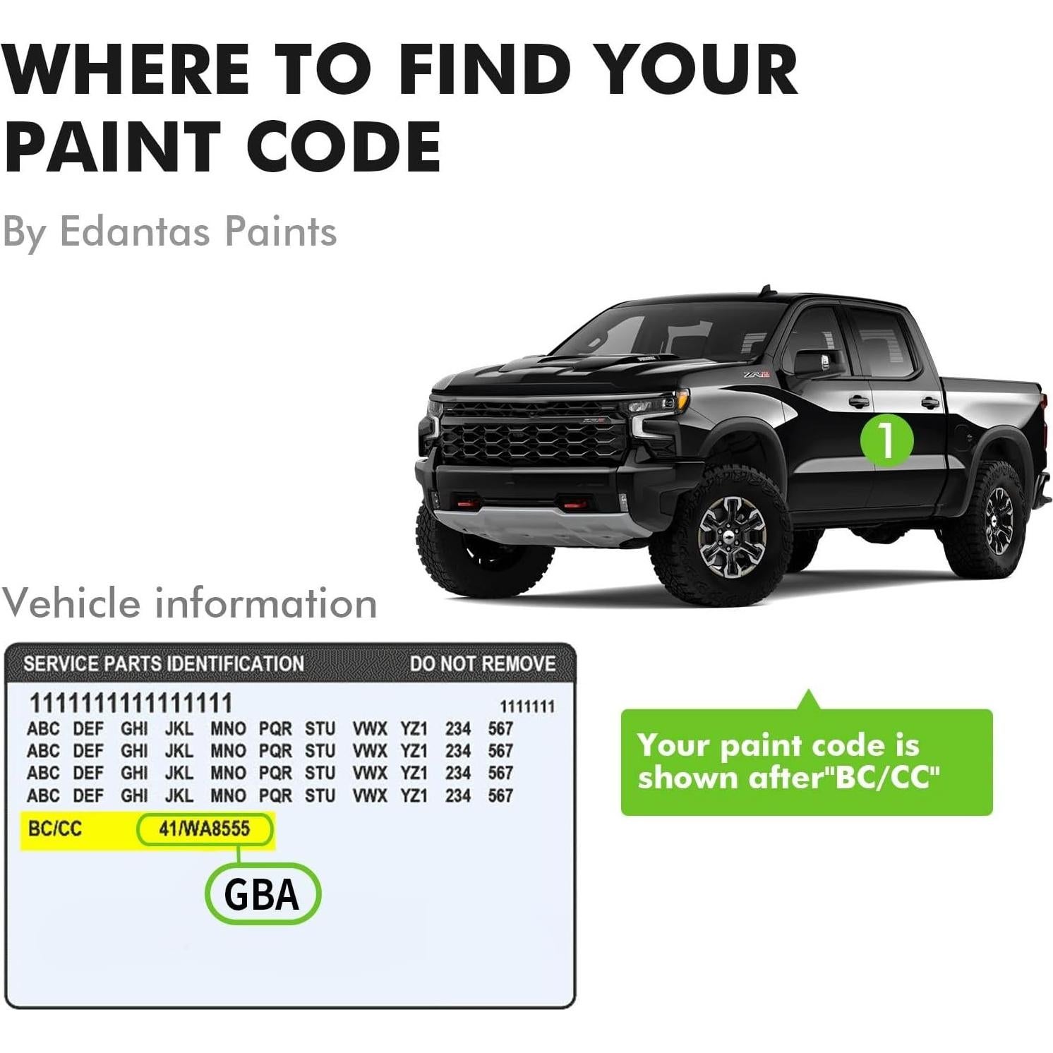 Pintura de Retoque Edantas G9K Acero Satinado para Chevrolet