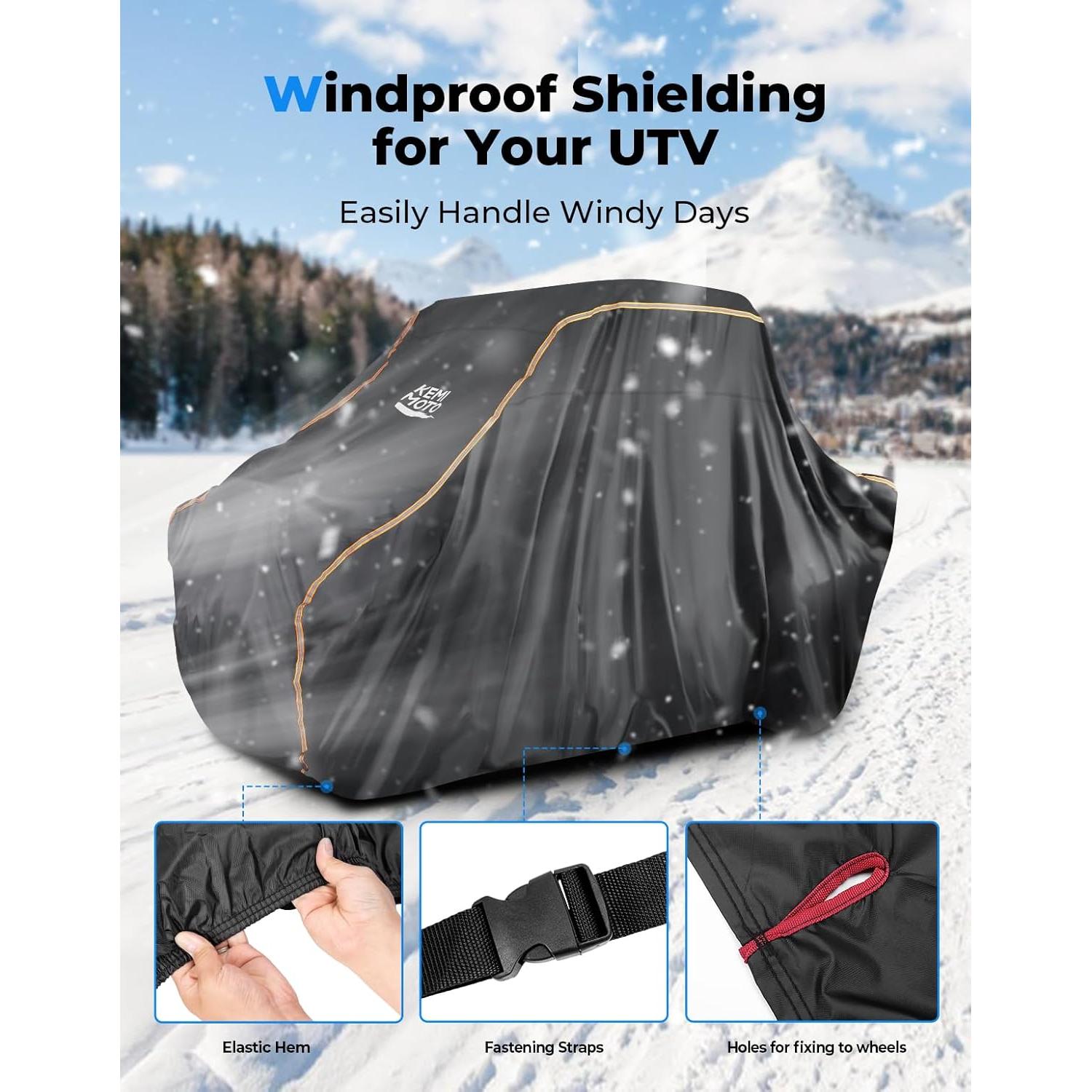 Funda KEMIMOTO UTV 2-3 Asientos Protección Todo Clima