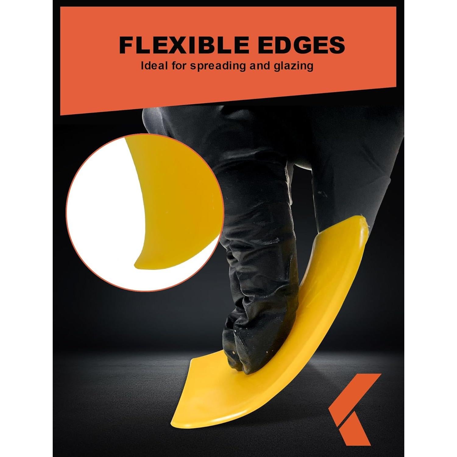 Espátulas de Relleno de Carrocería KREFINISH - 15 Piezas