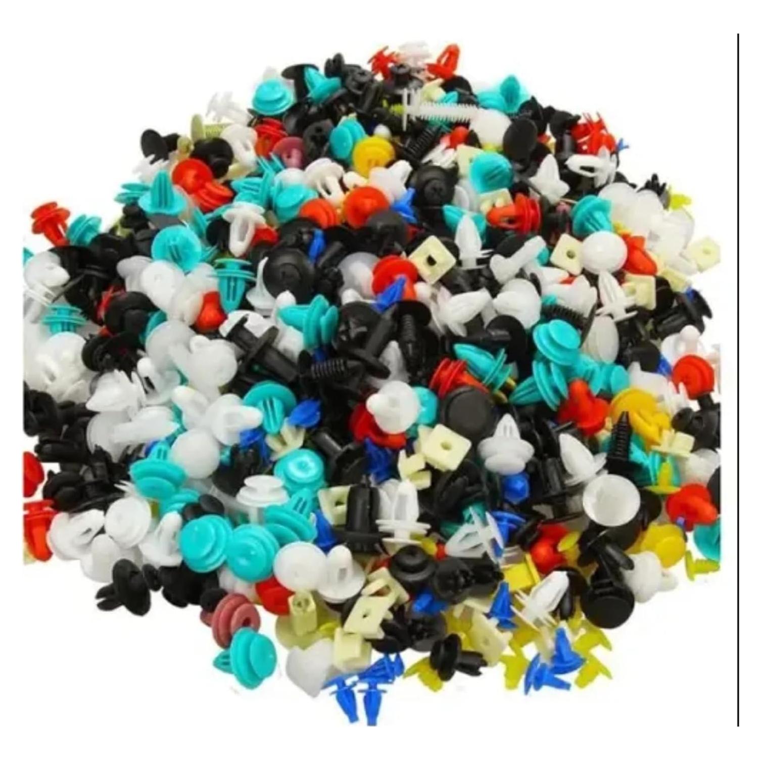 Kit de Clips Universales para Automóviles Sandario - 500 Piezas