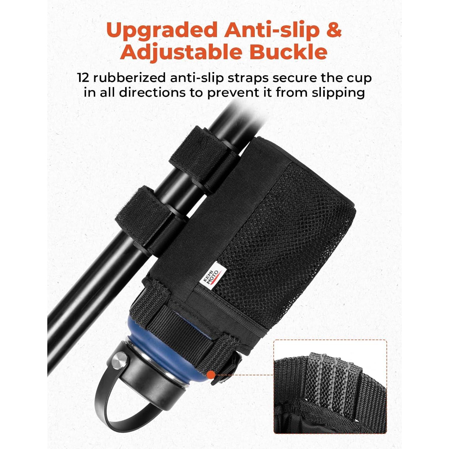 Soporte para Tazas KEMIMOTO para UTVs y Bicicletas, 2 Pzs