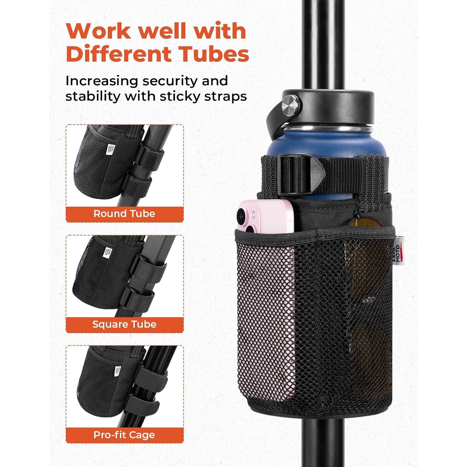 Soporte para Tazas KEMIMOTO para UTVs y Bicicletas, 2 Pzs