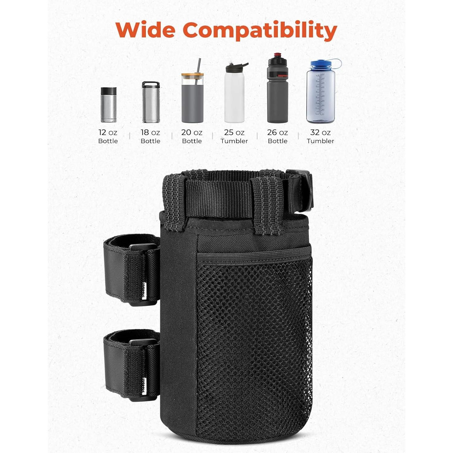 Soporte para Tazas KEMIMOTO para UTVs y Bicicletas, 2 Pzs