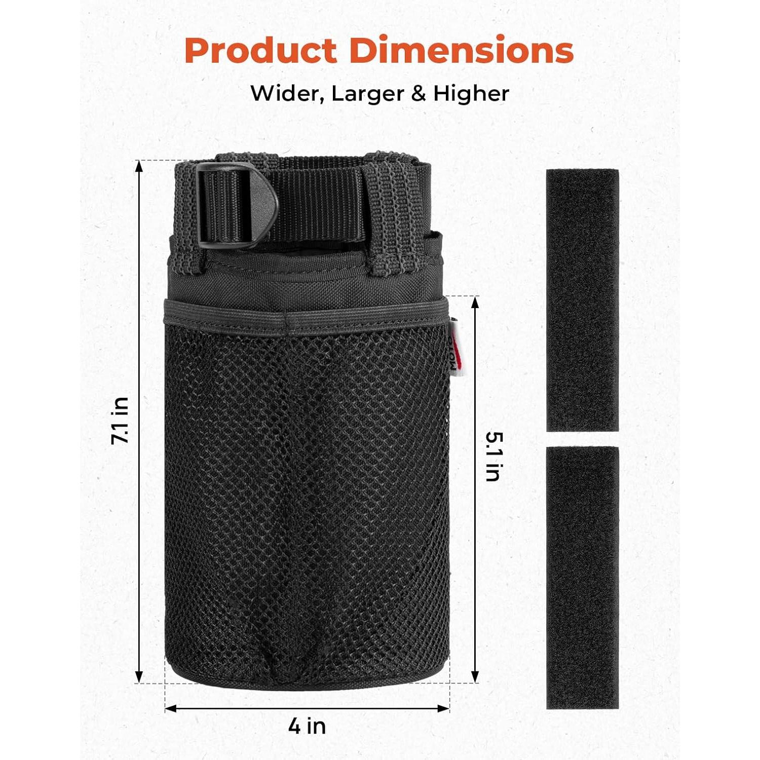 Soporte para Tazas KEMIMOTO para UTVs y Bicicletas, 2 Pzs