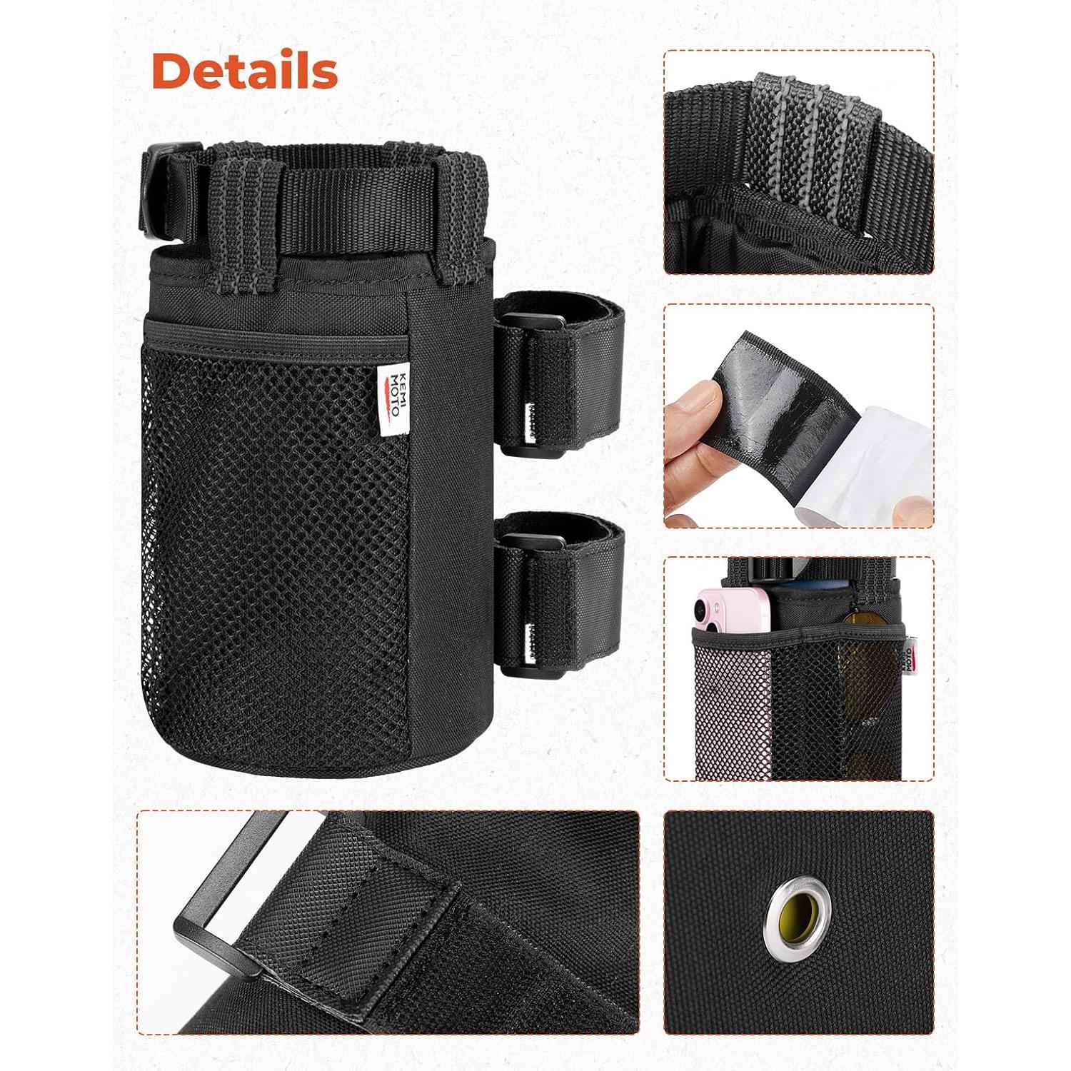 Soporte para Tazas KEMIMOTO para UTVs y Bicicletas, 2 Pzs