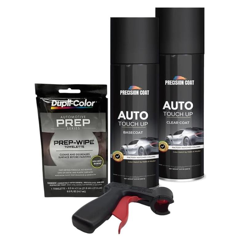 Kit de pintura de retoque Precision Coat Honda 1985 Negro