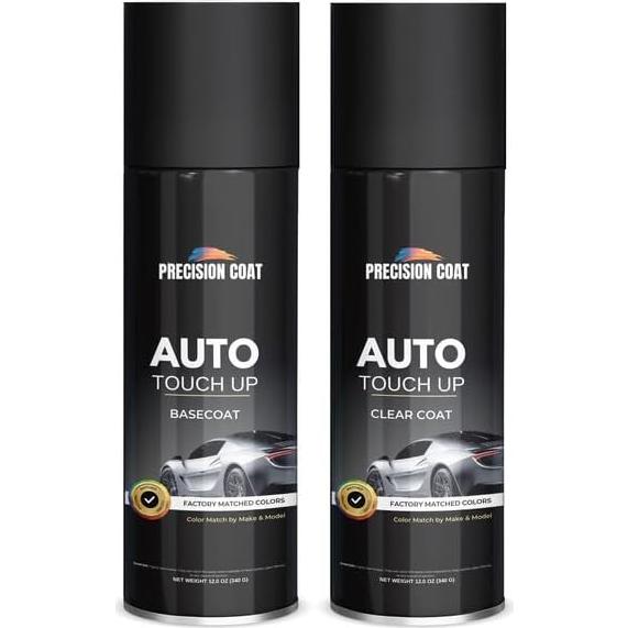 Kit de pintura de retoque Precision Coat Honda 1985 Negro