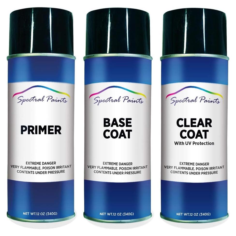 Pintura en Aerosol Espectrales 1.06L Negro Metálico Saab 298