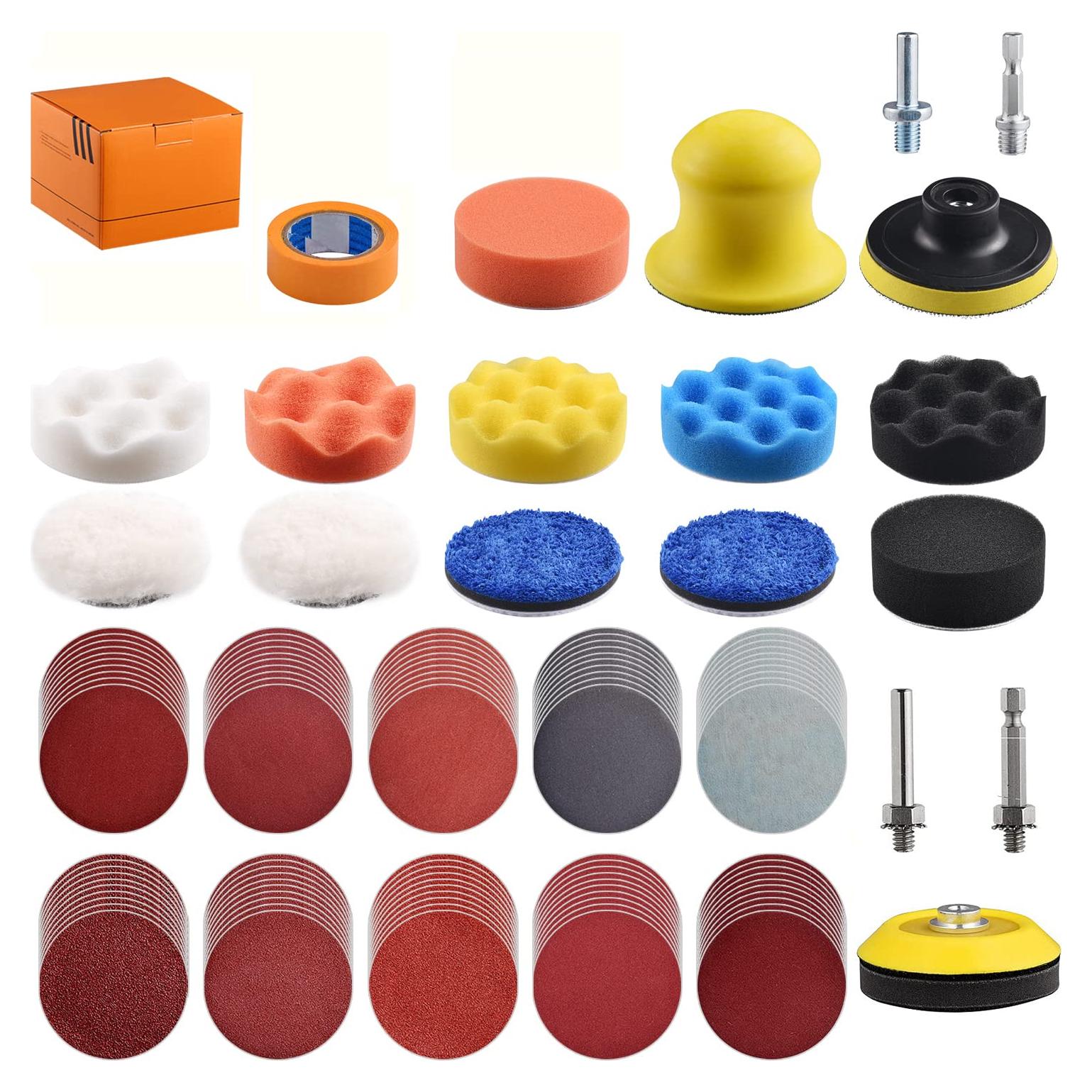 Kit de Almohadillas de Pulido 3" NYNM - Grano 80-3000