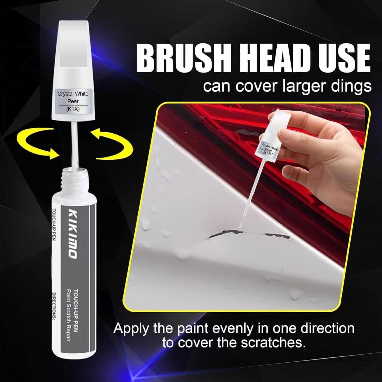 KIKIMO Pintura de Retoque para Subaru Perla Roja Carmesí 12ml