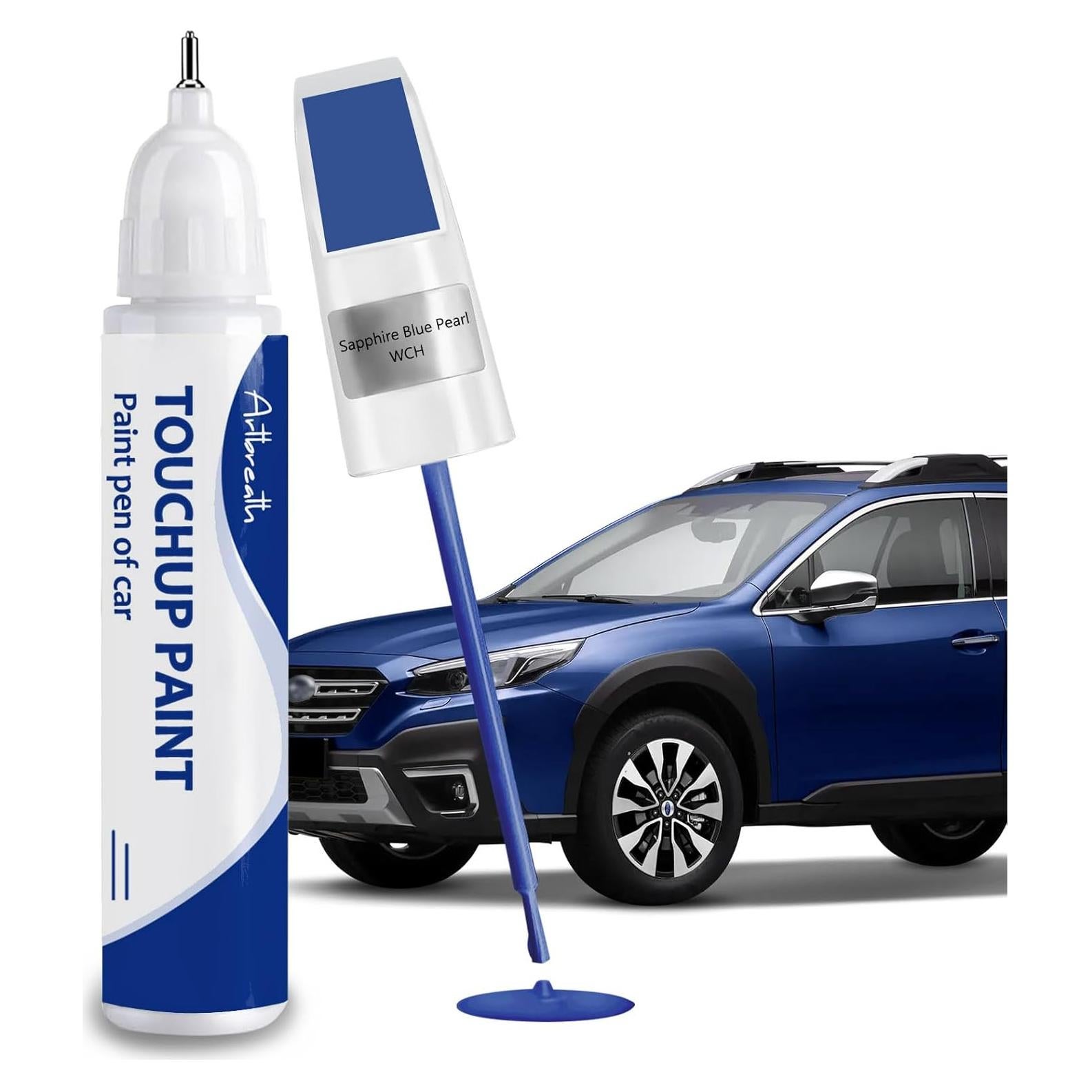 Sapphire Blue Pearl(WCH) Touch Up Paint for Subaru Car Paint Pen Scratch Repair Two-In-One Touch Up Paint Automotive Paint Pen for Subaru Outback/Crosstek/Forester/Ascent/Impreza/Legacy/BRZ