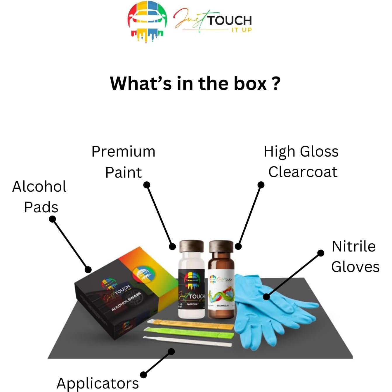 Kit de Pintura de Retoque JUST TOUCH IT UP 15ml Azul FT