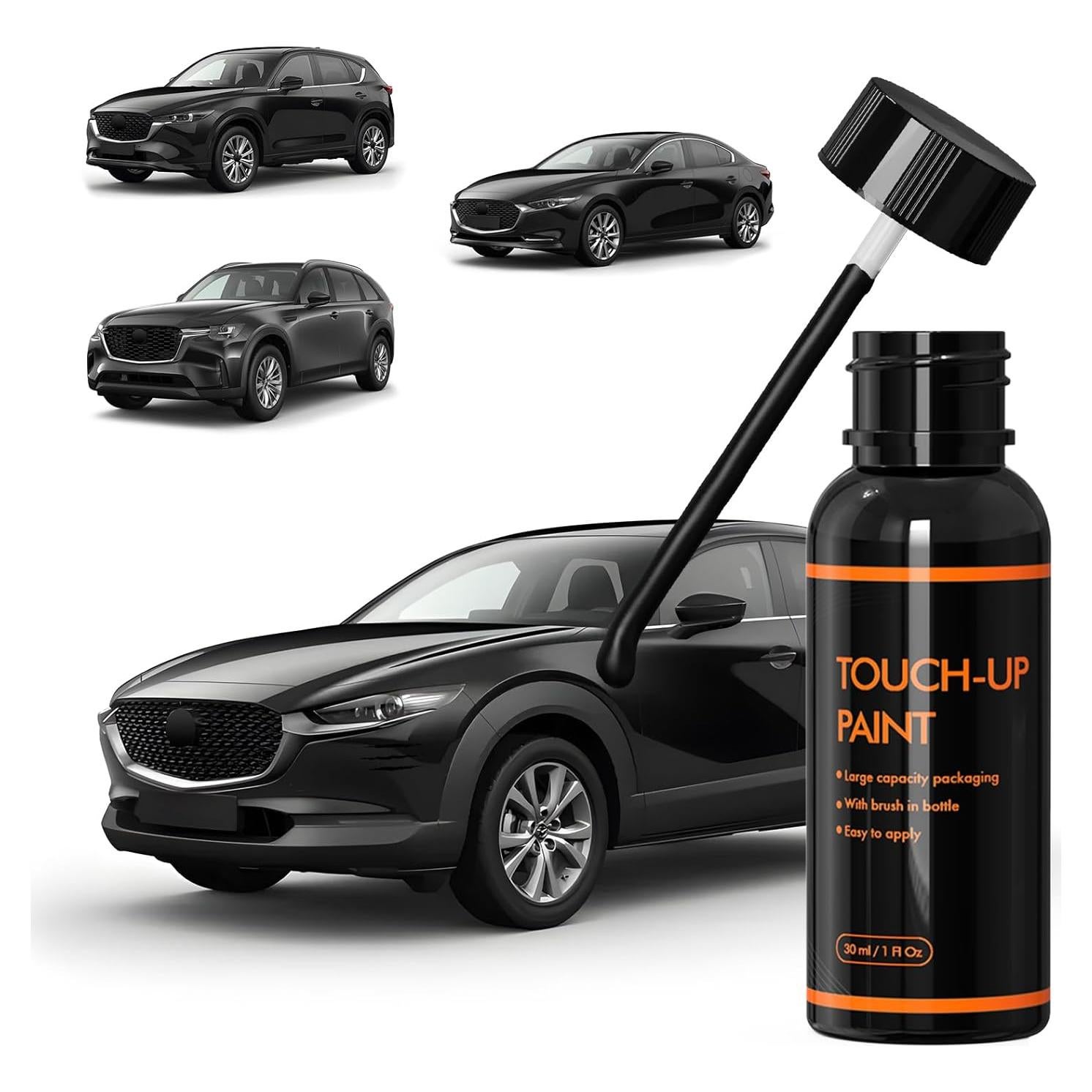 Pintura de Retoque 41W Jet Black XTryfun para Mazda 29.57 ml