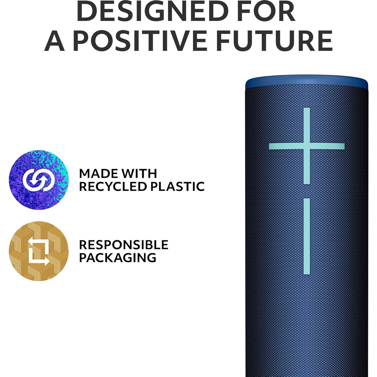 Ultimate Ears MEGABOOM 4 Altavoz Bluetooth 20h Impermeable