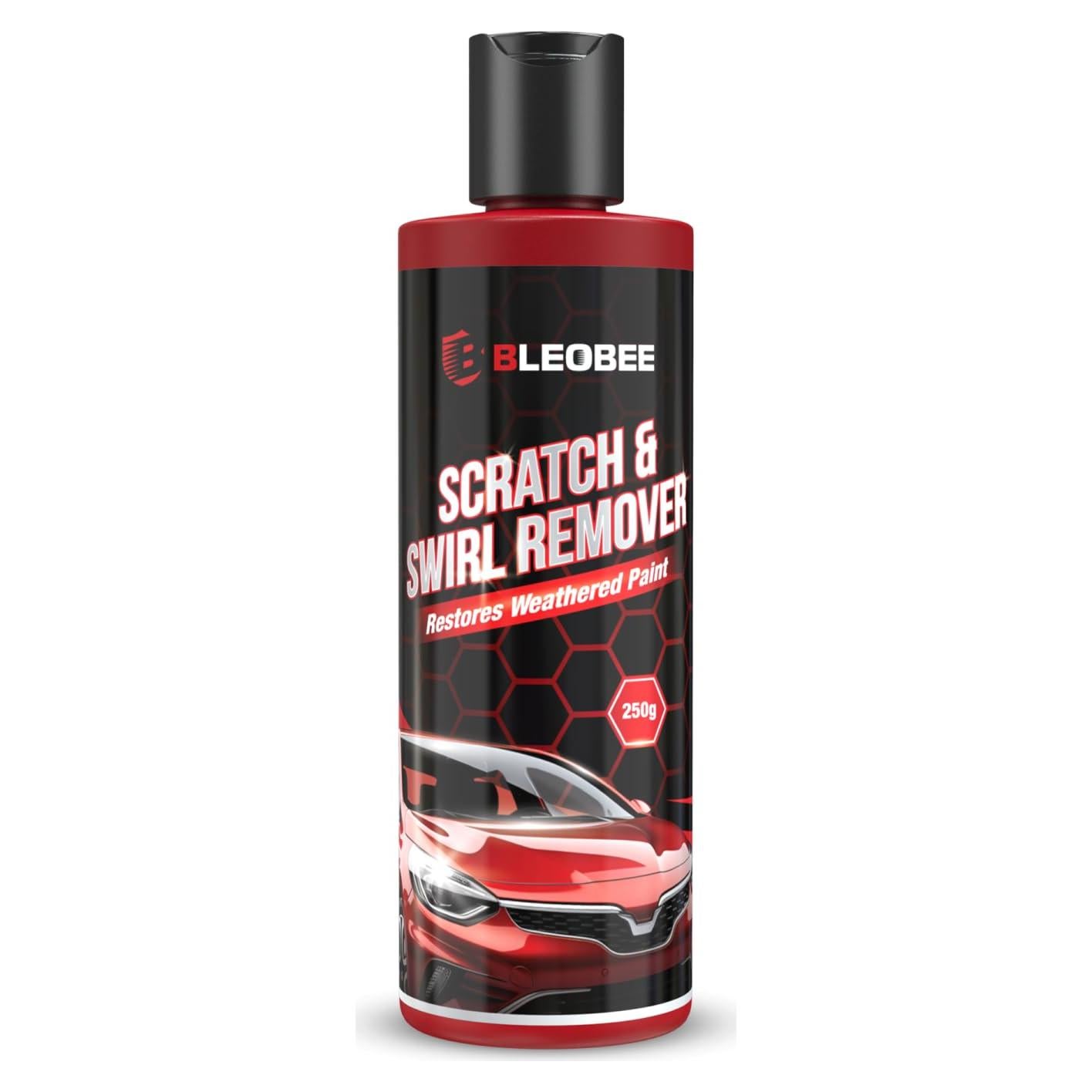 Removedor de Rayones Bleobee - Cera Pulidora para Autos 280g