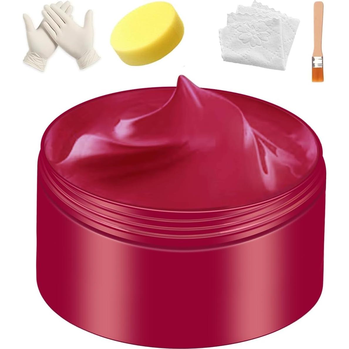 Bálsamo de Recoloración de Cuero Marrón UP22YOU - Kit Reparación