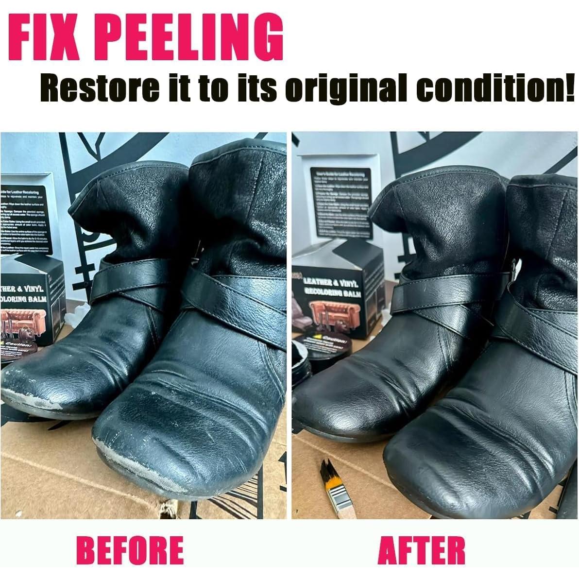 Bálsamo de Recoloración de Cuero Marrón UP22YOU - Kit Reparación