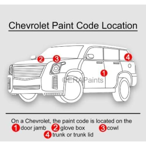 Kit de Pintura de Toque Precision Coat para Chevrolet Corvette 1982 Azul Oscuro