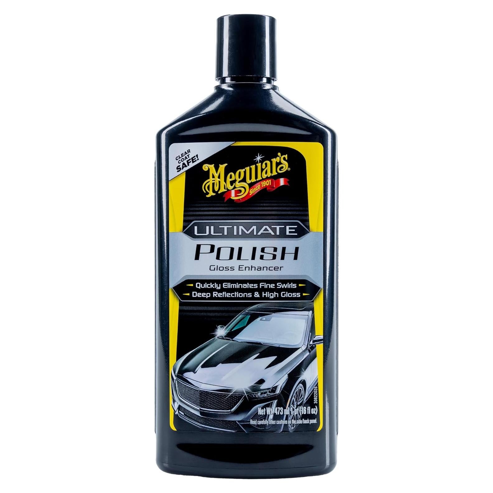 Pulidor Ultimate Meguiar's 473 ml - Alto brillo y acabado espejo