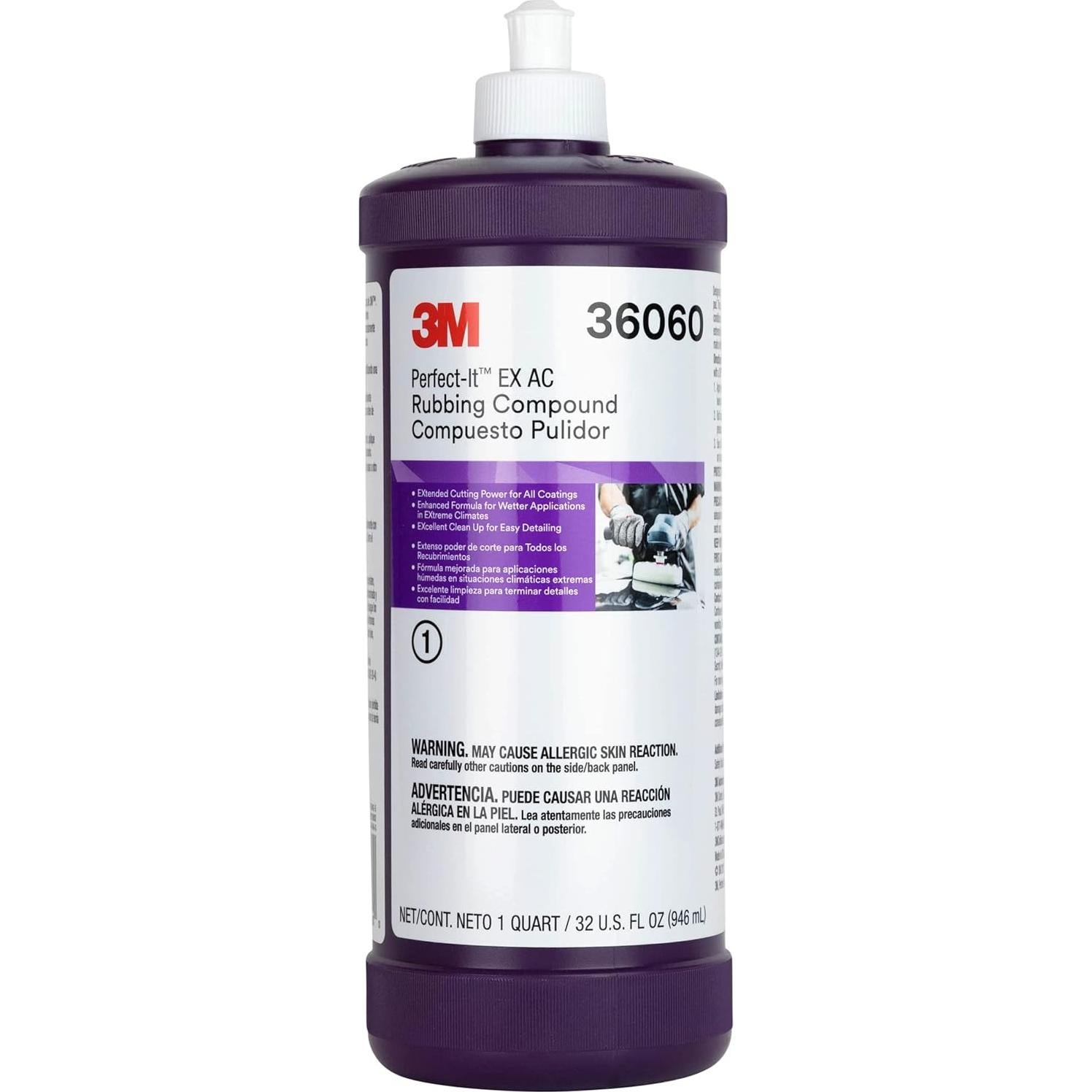 Kit de Pulido 3M Perfect-It EX con Paño Microfibra 1L