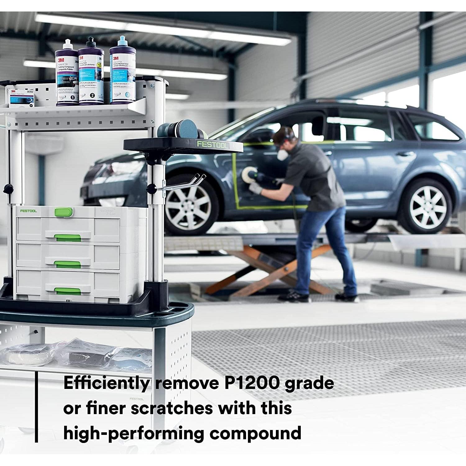 Kit de Pulido 3M Perfect-It EX con Paño Microfibra 1L