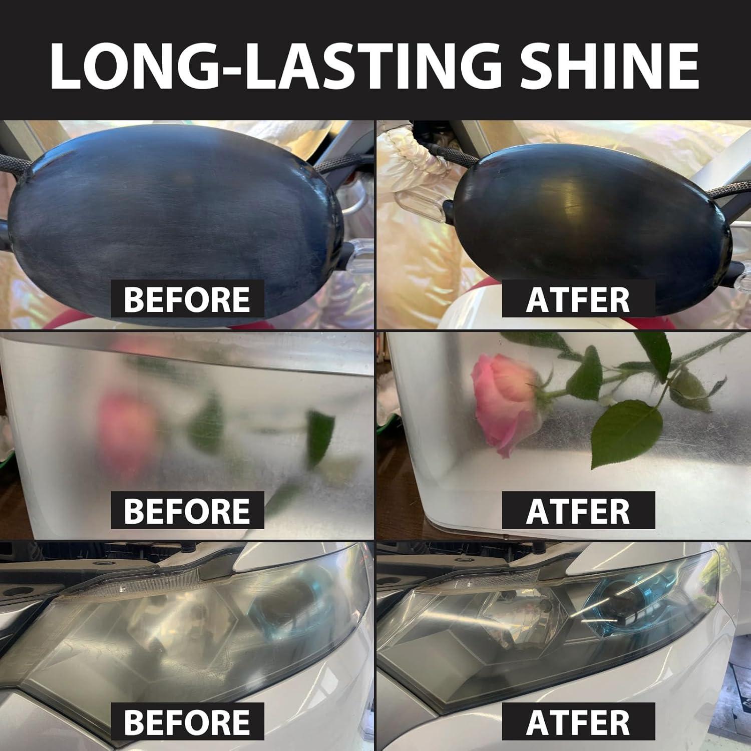 Kit de Pulido de Plástico INNOVAYOU 400g y 100g - Elimina Rayones