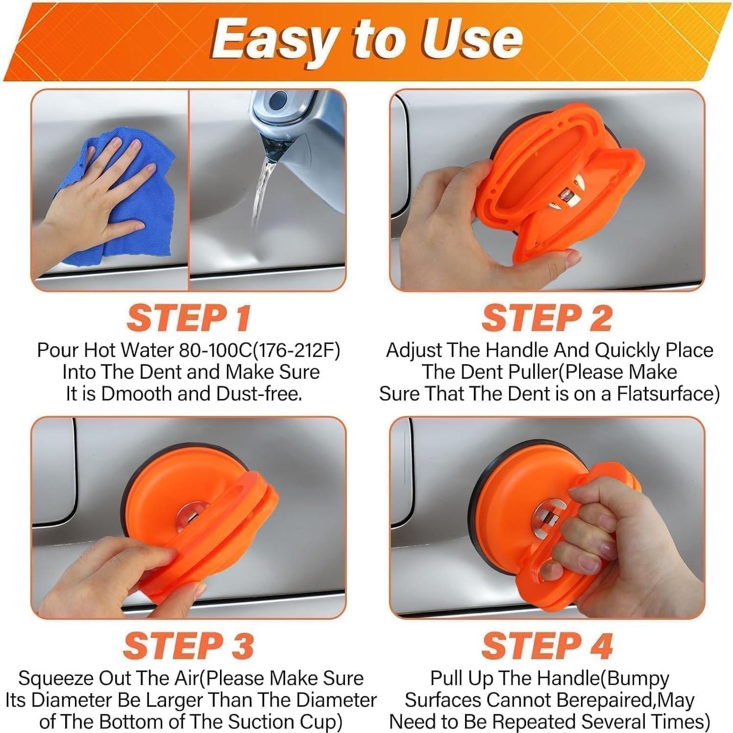 Kit Extractor de Dents WASAIQI 3 Piezas para Autos