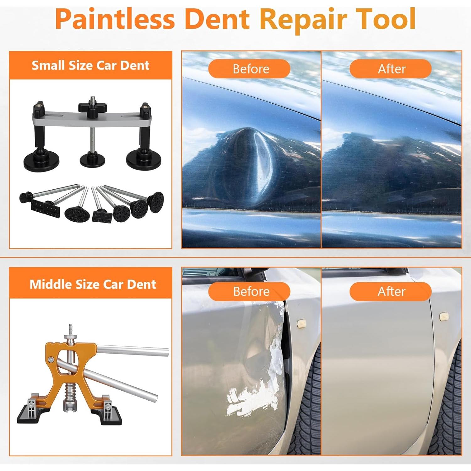 Kit de Extracción de Abolladuras Oranqran 45 Piezas