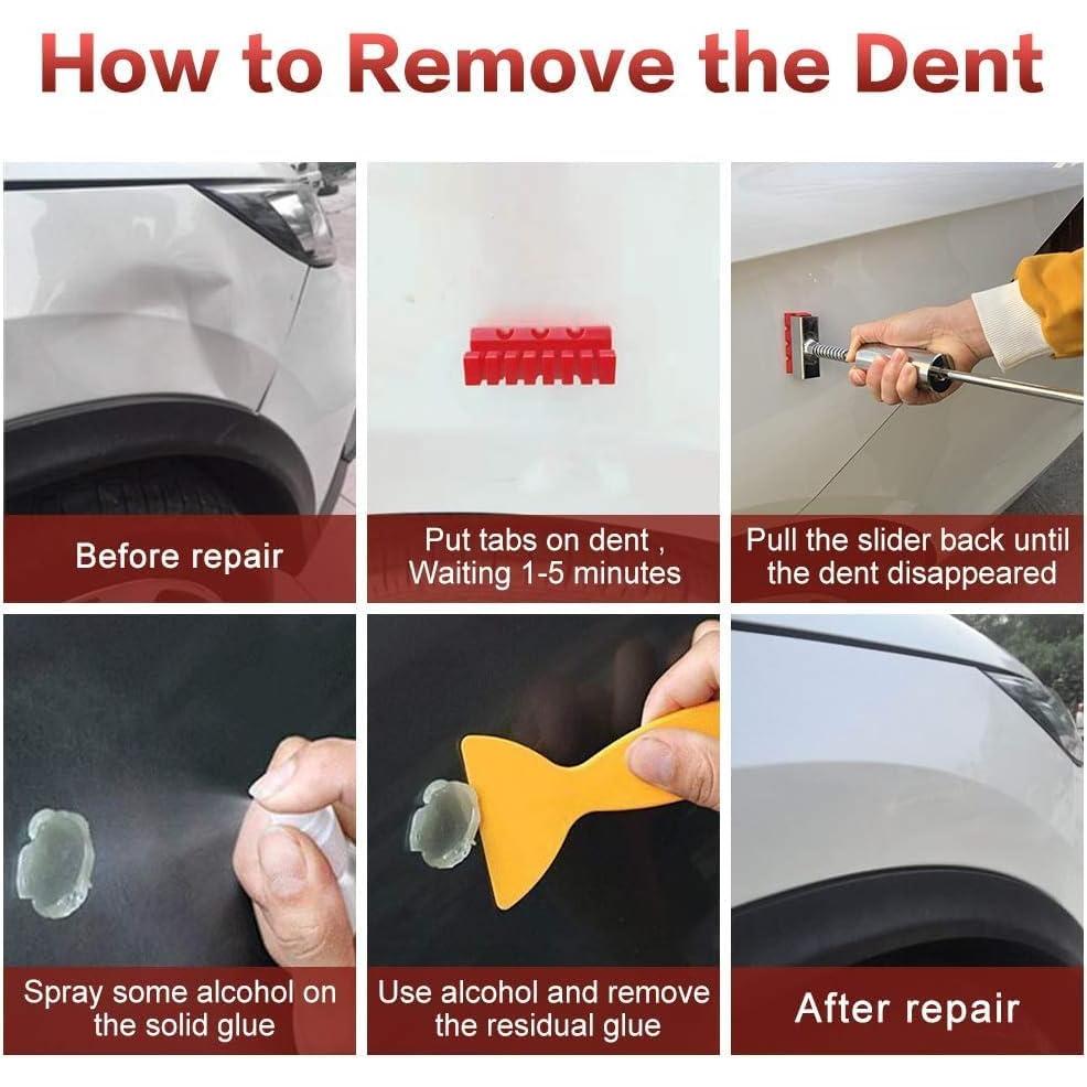 Extractor de Abolladuras Manelord Kit de Reparación 1.47kg