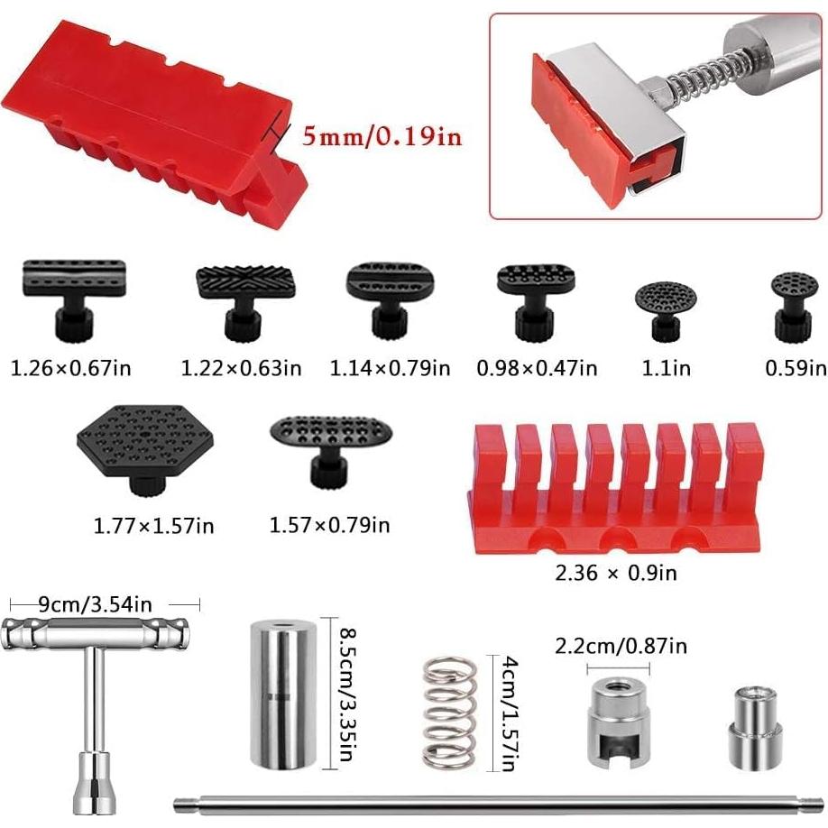 Extractor de Abolladuras Manelord Kit de Reparación 1.47kg