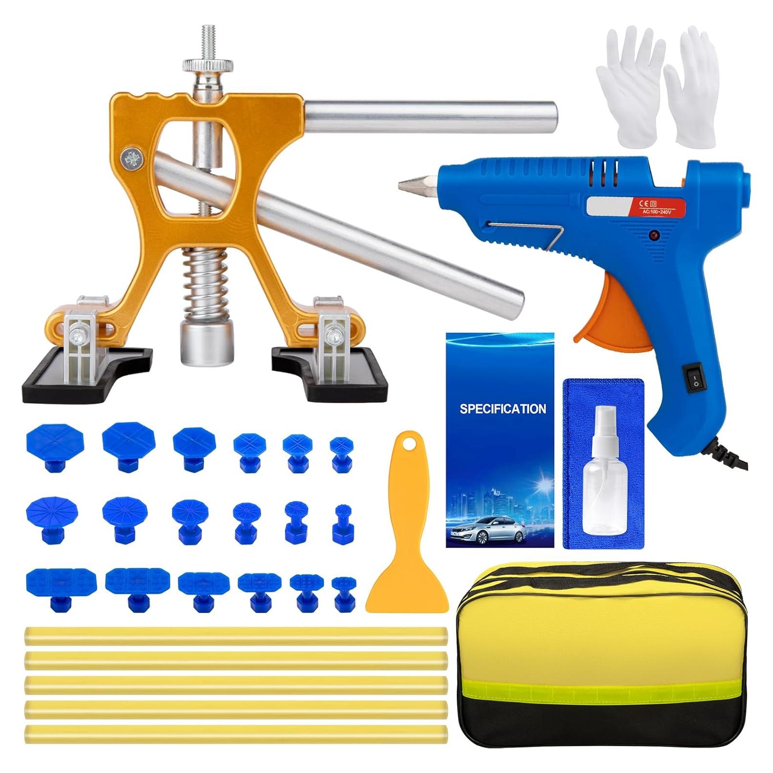 Kit de Extracción de Abolladuras NJ FOREVER 31PCS Sin Pintura