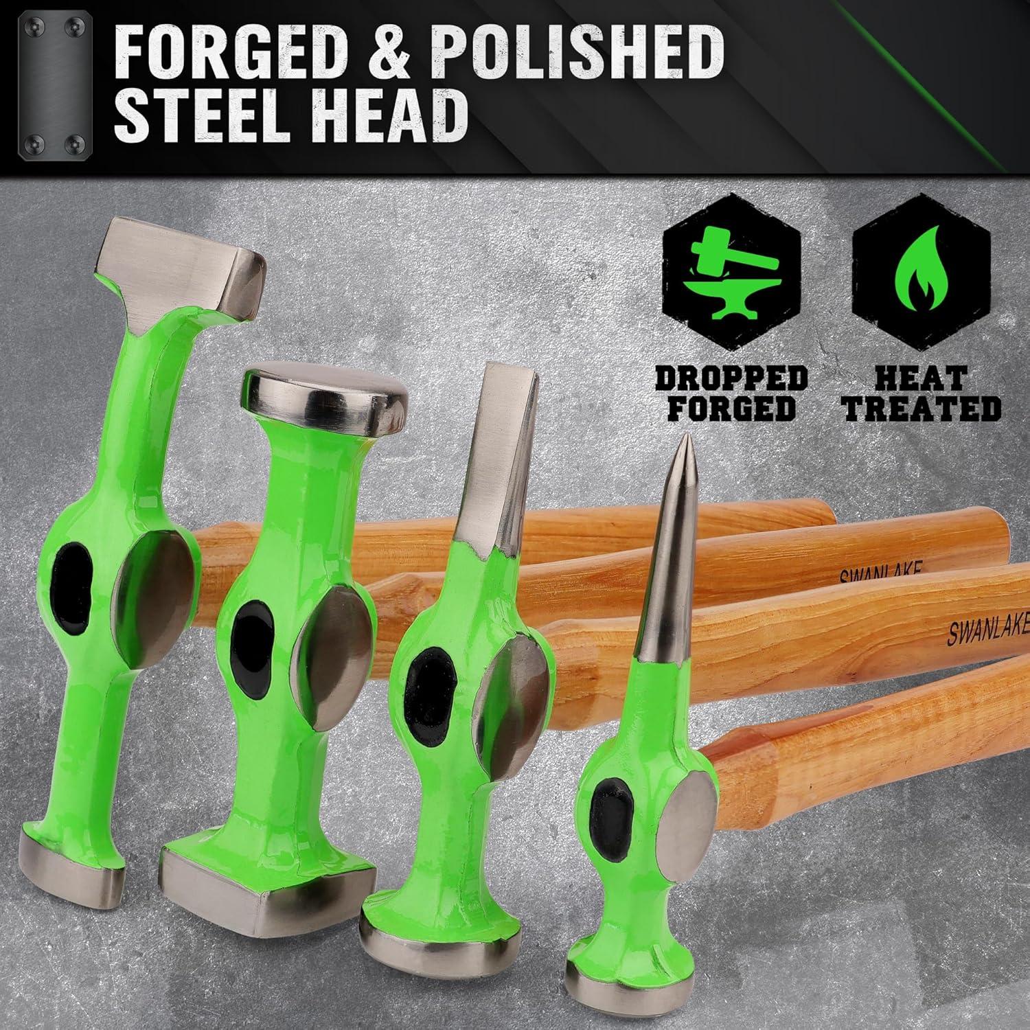 Juego de Martillo y Dolly SWANLAKE 9 Piezas para Carrocería